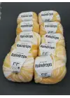 YarnArt Raindrops El Örgü İpi 10lu Set Yünlü, Akrilik ve Polyamid Karışımlı Orta Kalınlıkta Renkli İplik