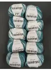 YarnArt Raindrops El Örgü İpi 10lu Set Yünlü, Akrilik ve Polyamid Karışımlı Orta Kalınlıkta Renkli İplik