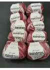 YarnArt Raindrops El Örgü İpi 10lu Set Yünlü, Akrilik ve Polyamid Karışımlı Orta Kalınlıkta Renkli İplik