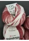 YarnArt Raindrops El Örgü İpi 10lu Set Yünlü, Akrilik ve Polyamid Karışımlı Orta Kalınlıkta Renkli İplik