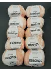YarnArt Raindrops El Örgü İpi 10lu Set Yünlü, Akrilik ve Polyamid Karışımlı Orta Kalınlıkta Renkli İplik