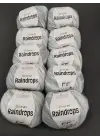 YarnArt Raindrops El Örgü İpi 10lu Set Yünlü, Akrilik ve Polyamid Karışımlı Orta Kalınlıkta Renkli İplik