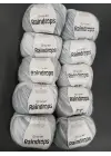 YarnArt Raindrops El Örgü İpi 10lu Set Yünlü, Akrilik ve Polyamid Karışımlı Orta Kalınlıkta Renkli İplik