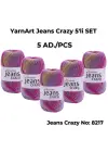 Yarnart Jeans Crazy 5li SET Ebruli El Örgü Ipi No:8217