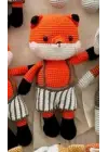 Amigurumi El Örgüsü Oyuncak Tilki