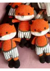 Amigurumi El Örgüsü Oyuncak Tilki