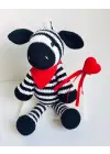 Amigurumi El Örgüsü Oyuncak Zebra