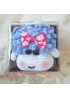Amigurumi El Örgüsü Sevimli Kuzucuk Kafası Anahtarlıklar(Tek Fiyatıdır)