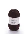 Dolce Baby - Kadife, Bebek El Örgü Ipi Koyu Kahverengi-775