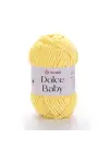 Dolce Baby - Kadife, Bebek El Örgü Ipi Sarı-761