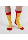 Fries Çorap,Patates Kızartması Şeklinde Hediyelik Çorap