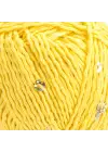 YarnArt Cotton Gold Paillettes – Işıltılı Pullu Pamuklu El Örgü İpi 50g | Yazlık Şal, Bluz, Aksesuar İçin Hafif ve Parlak İplik