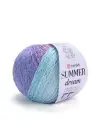 YarnArt Summer Dream 4302 Ebruli El Örgü İpi – 100g / 350m – %70 Pamuk %30 Viskoz – Yazlık İnce Renkli İplik