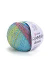 YarnArt Summer Dream 4314 Ebruli El Örgü İpi – 100g / 350m – %70 Pamuk %30 Viskoz – Yazlık İnce Renkli İplik