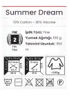 YarnArt Summer Dream 4315 Ebruli El Örgü İpi – 100g / 350m – %70 Pamuk %30 Viskoz – Yazlık İnce Renkli İplik