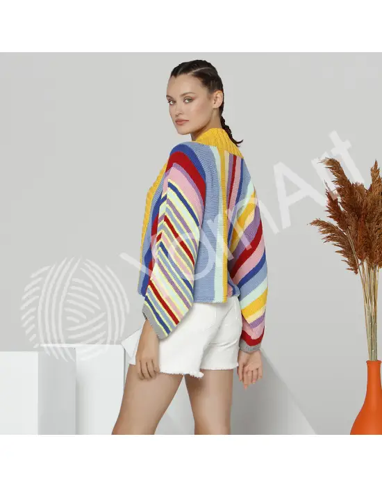 Yarnart Jeans Amigurumi Örgü Ipi 5li Paket 11 Yeşil