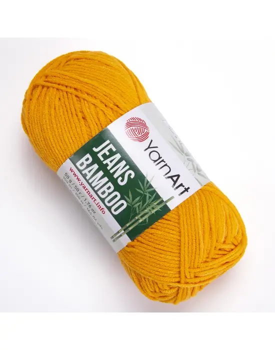 Yarn Art Jeans Bamboo El Örgü İpi,Turuncu-106