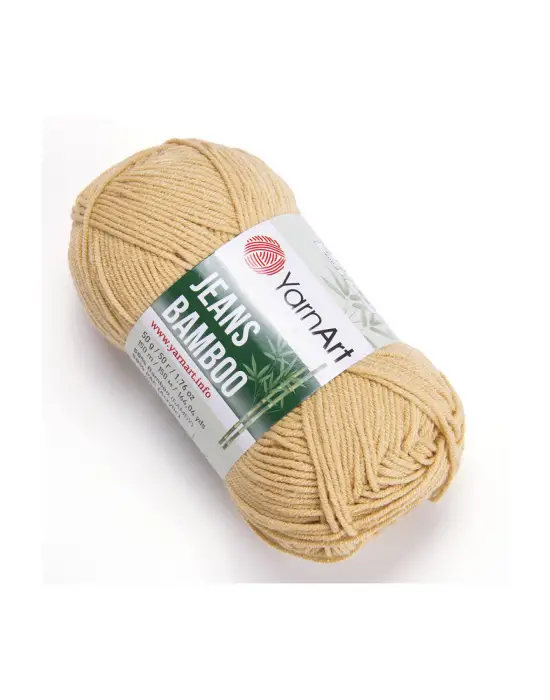 Yarn Art Jeans Bamboo El Örgü İpi,Bej-130