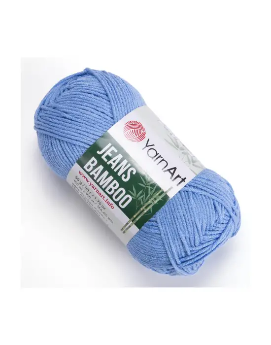 Yarn Art Jeans Bamboo El Örgü İpi,Mavi-122