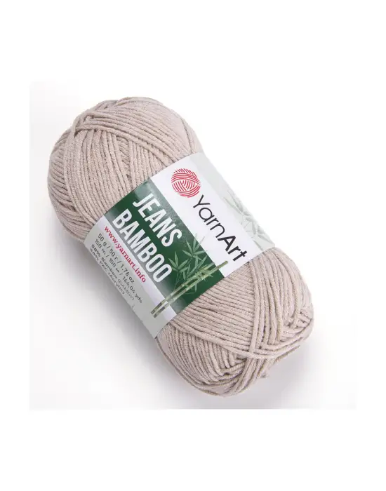 Yarn Art Jeans Bamboo El Örgü İpi,Taş Rengi-129