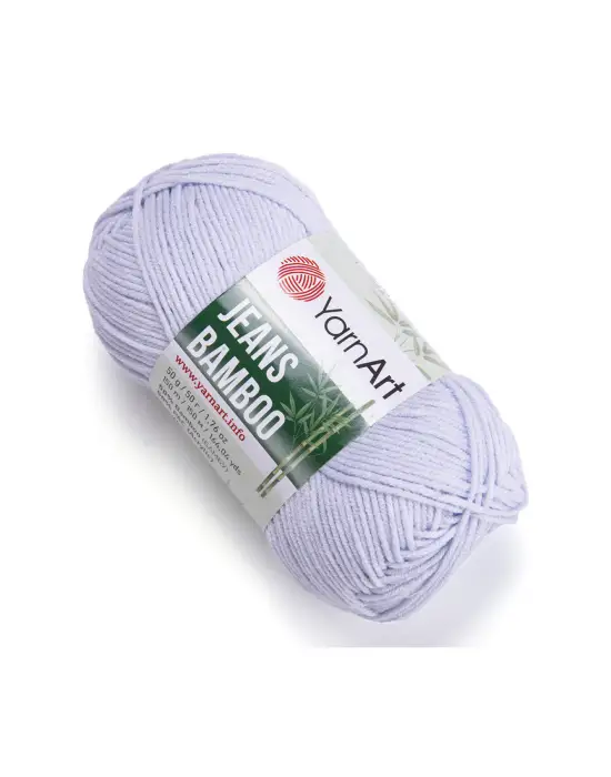 Yarn Art Jeans Bamboo El Örgü İpi,Buz Mavisi-126