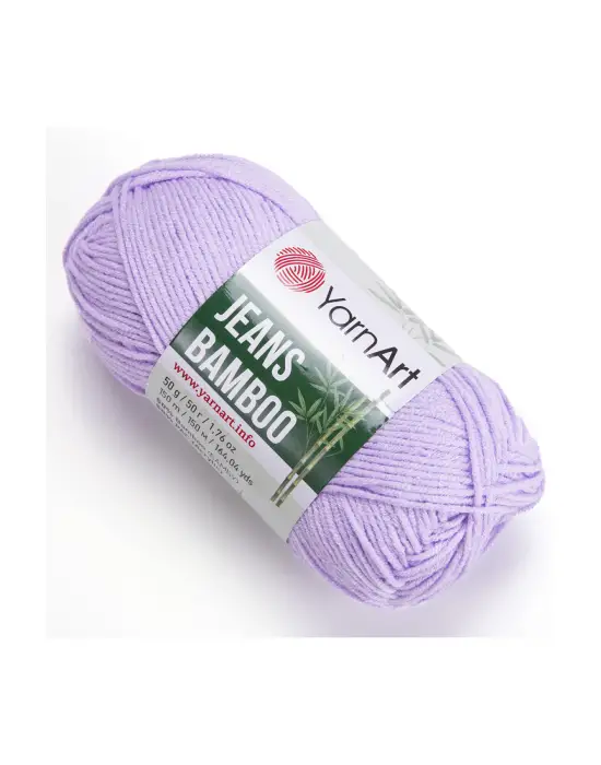 Yarn Art Jeans Bamboo El Örgü İpi,Lila-115