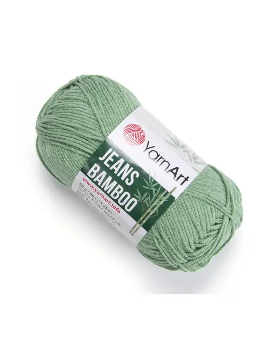 Yarn Art Jeans Bamboo El Örgü İpi,Petrol Yeşili No:138