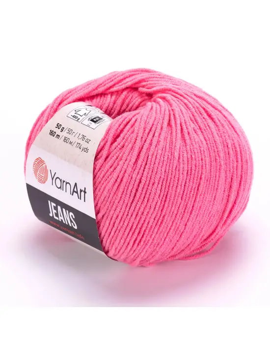 Yarn Art Jeans Amigurumi Örgü İpi 78 Şeker Pembe Hırka Örgü İpi Bebek İpi Punch İpi 3lü Paket