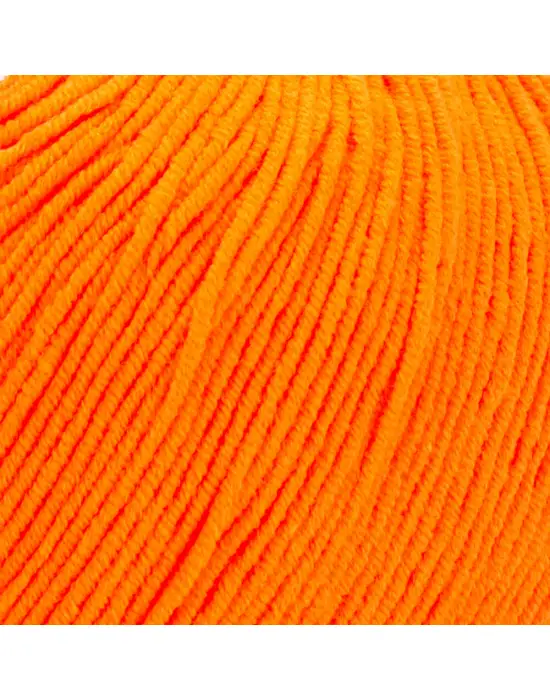 Yarn Art Jeans Amigurumi Örgü İpi 77 Turuncu Hırka Örgü İpi Bebek İpi Punch İpi 3lü Paket