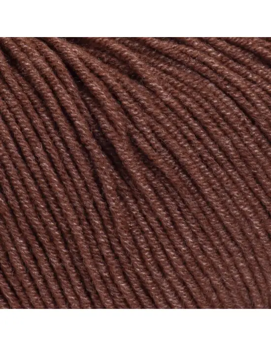 Yarn Art Jeans Amigurumi Örgü İpi 70 Koyu Kahverengi Hırka Örgü İpi Bebek İpi Punch İpi 3lü Paket