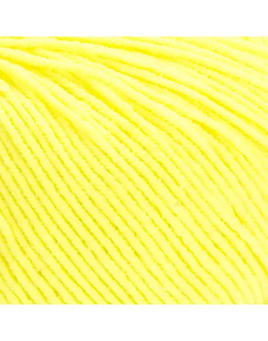 Yarn Art Jeans 58 Fosforlu Sarı Amigurumi Örgü İpi Hırka Örgü İpi Bebek İpi Punch İpi 3lü Paket