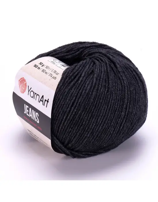 Yarn Art Jeans 28 Antrasit Amigurumi Örgü İpi Hırka Örgü İpi Bebek İpi Punch İpi 3lü Paket