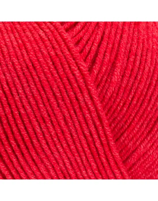 Yarn Art Jeans 26 Nar Çiçeği Renk Amigurumi Örgü İpi Hırka Örgü İpi Bebek İpi Punch İpi 3lü Paket