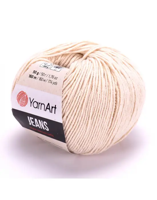Yarn Art Jeans 05 Krem3lü Amigurumi Örgü İpi Hırka Örgü İpi Bebek İpi Punch İpi 3lü Paket