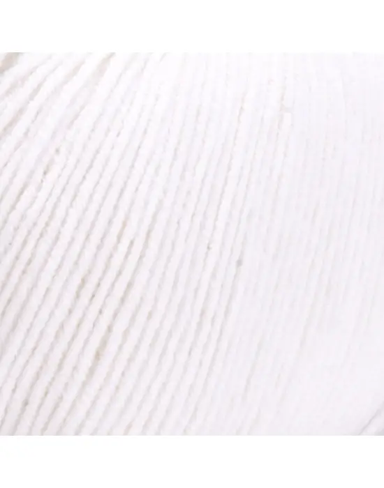 Yarn Art Jeans Amigurumi Örgü İp 01 Beyaz Renk Hırka Örgü İpi Bebek İpi Punch İpi 3lü Paket