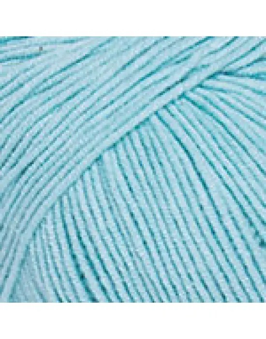 Yarn Art Jeans 81 Açık Turkuaz Amigurumi Örgü İpi Hırka Örgü İpi Bebek İpi Punch İpi