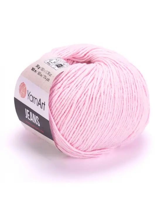 Yarn Art Jeans 74 Toz Pembe Amigurumi Örgü İpi Hırka Örgü İpi Bebek İpi Punch İpi