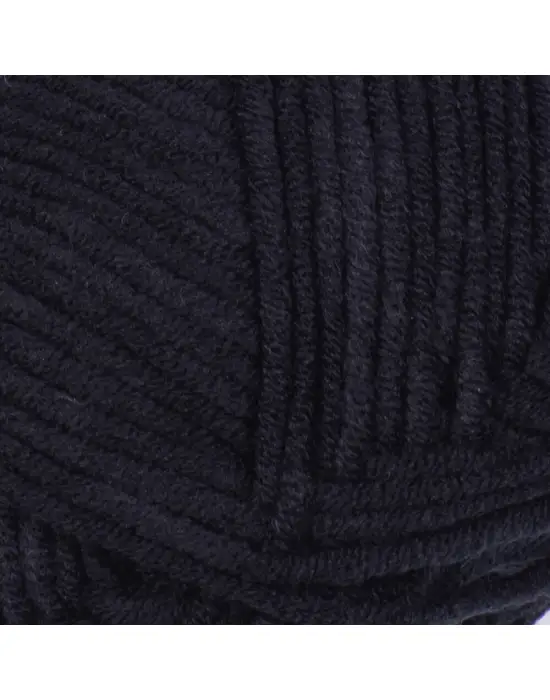 Yarn Art Jeans 53 Siyah Amigurumi Örgü İpi Hırka Örgü İpi Bebek İpi Punch İpi