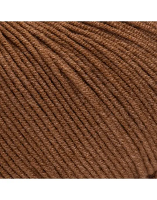 Yarn Art Jeans 40 Açık Kahverengi Amigurumi Örgü İpi Hırka Örgü İpi Bebek İpi Punch İpi