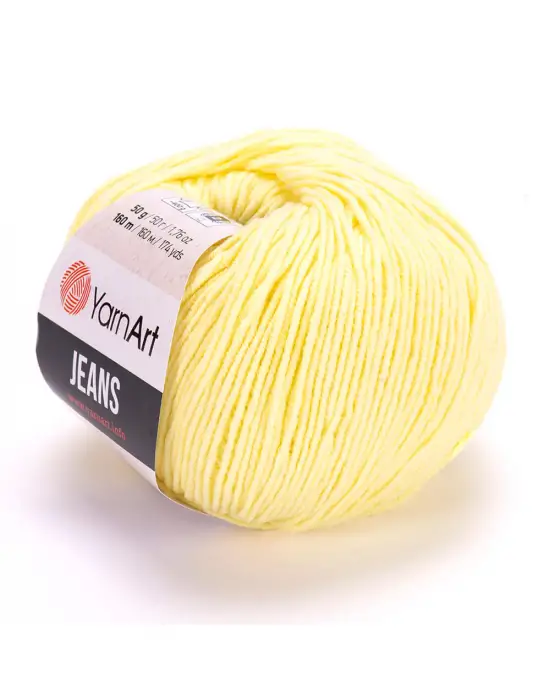 Yarn Art Jeans 67 Sarı Amigurumi Örgü İpi Hırka Örgü İpi Bebek İpi Punch İpi