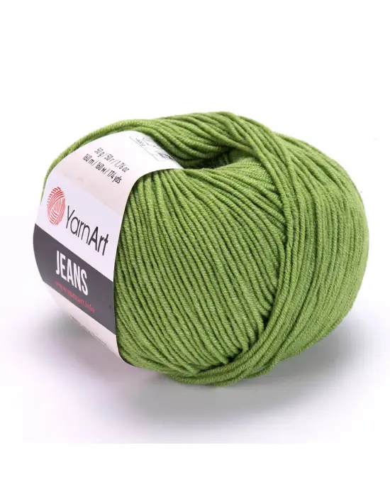 Yarn Art Jeans 69 Yeşil Amigurumi Örgü İpi Hırka Örgü İpi Bebek İpi Punch İpi