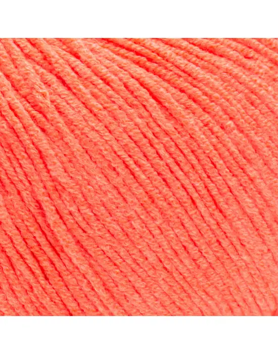 Yarn Art Jeans 61 Fosforlu Turuncu Amigurumi Örgü İpi Hırka Örgü İpi Bebek İpi Punch İpi