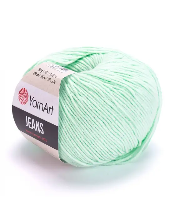 Yarn Art Jeans 79 Su Yeşili Amigurumi Örgü İpi Hırka Örgü İpi Bebek İpi Punch İpi