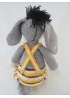 Sevimli Eşşek Amigurumi El Örgüsü Oyuncak