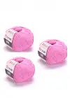 Yarn Art Jeans 20 Koyu Pembe Amigurumi Örgü İpi Hırka Örgü İpi Bebek İpi Punch İpi 3lü Paket