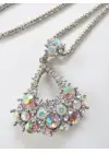 Renk Değiştiren Taşlı Bayan Kolye