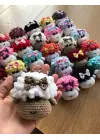 Amigurumi El Örgüsü Sevimli Kuzucuk Kafası Anahtarlıklar(Tek Fiyatıdır)