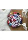 Amigurumi El Örgüsü Sevimli Kuzucuk Kafası Anahtarlıklar(Tek Fiyatıdır)
