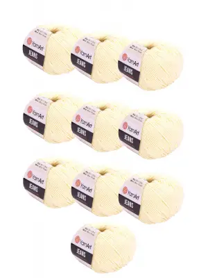 10 x Yarnart Jeans 86 10lu Paket Amigurimi Bebek Ipi Yarnart Jeans 10 Adet