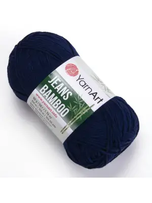 Yarn Art Jeans Bamboo El Örgü İpi,Lacivert-125